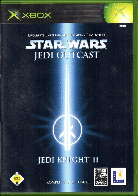 Star Wars Jedi Knight II Jedi Outcast - Carátula Xbox PAL
