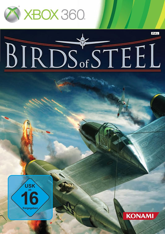 Birds of Steel - Carátula oficial Xbox 360 PAL Konami USK 16