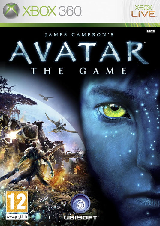 Avatar: The Game - Carátula oficial Xbox 360 PAL