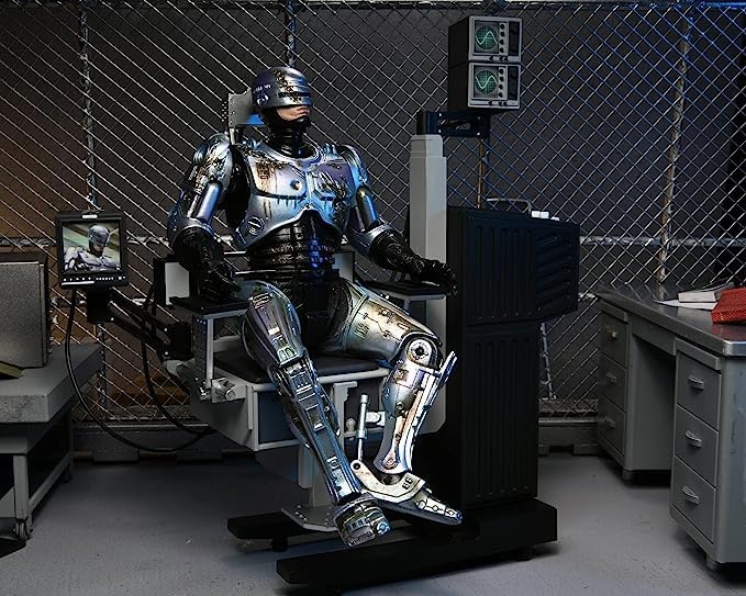RoboCop Deluxe Action Figure con Diorama | Omni Consumer Products - NECA