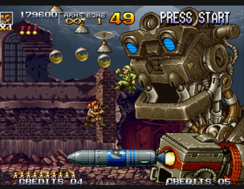 Metal Slug 5 gameplay