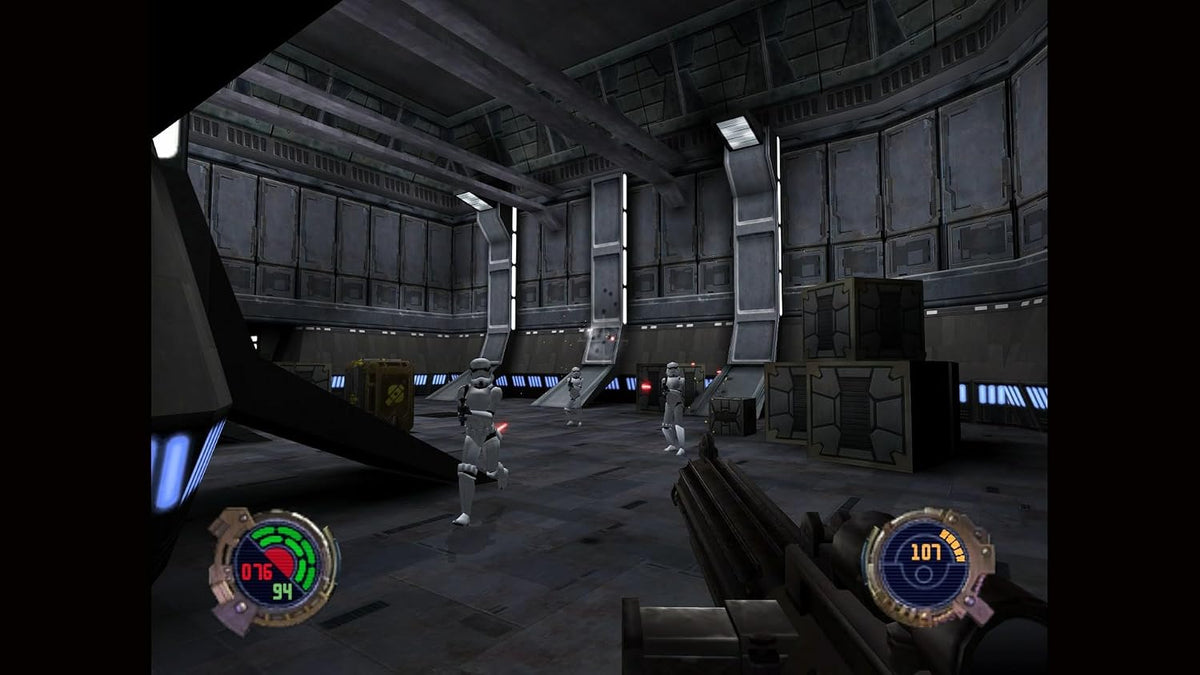 Star Wars Jedi Knight II - Gameplay combate sable láser
