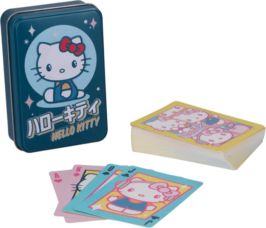 Baraja de Cartas Hello Kitty en Lata Metálica - Sanrio
