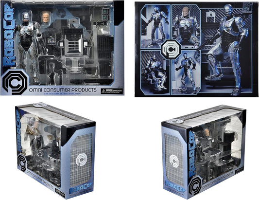 RoboCop NECA figura deluxe - packaging oficial Omni Consumer Products