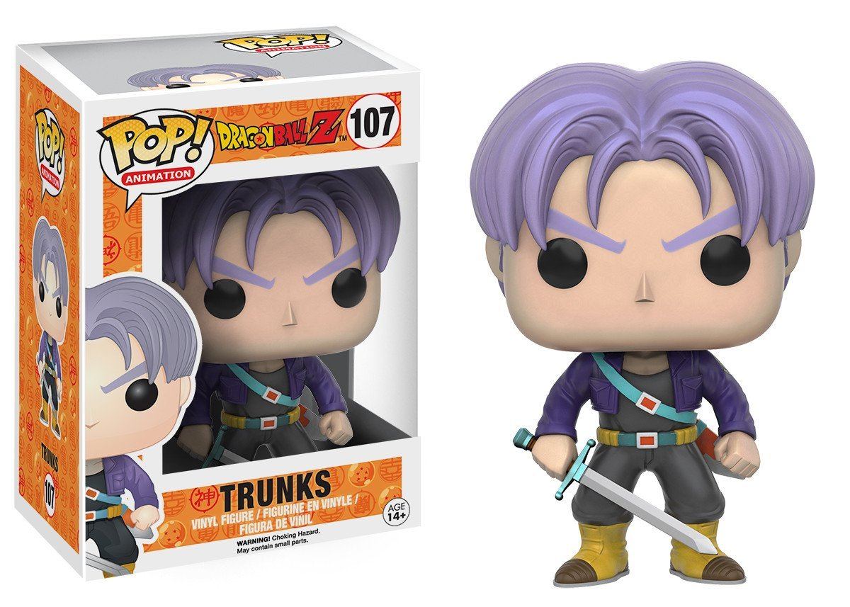 Trunks #107 Dragon Ball Z Funko Pop! - Figura sin caja