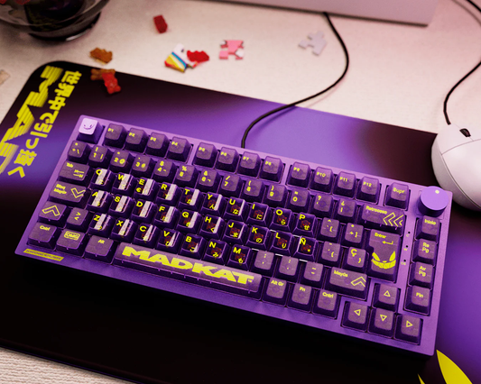 Teclado Madkat Morado