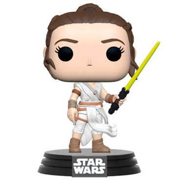 Rey (Yellow Lightsaber) #432 | Star Wars - Funko Pop!
