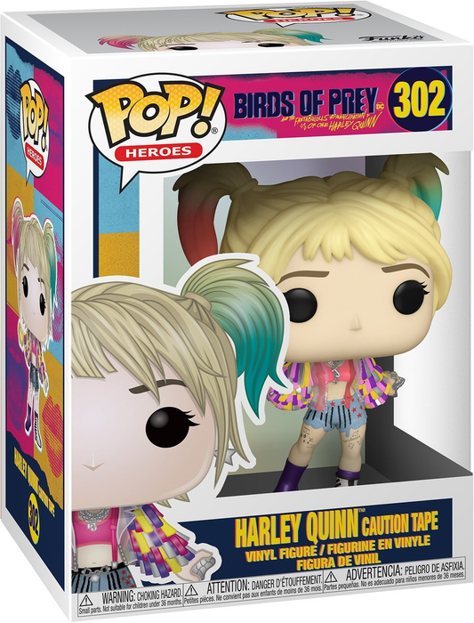 Harley Quinn Caution Tape #302 | Birds of Prey - Funko Pop!