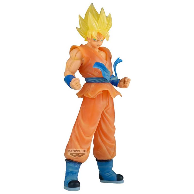 Goku Super Saiyan Dragon Ball Z Figura Banpresto traje naranja botas azules