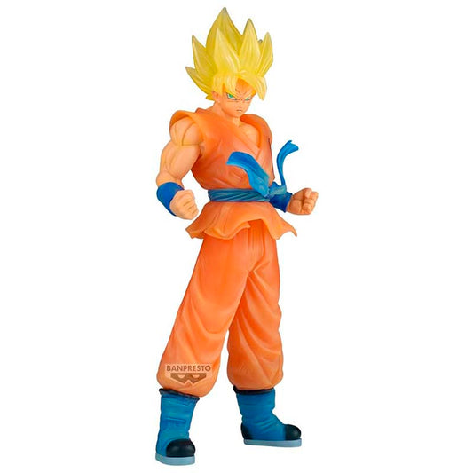 Goku Super Saiyan Dragon Ball Z Figura Banpresto traje naranja botas azules