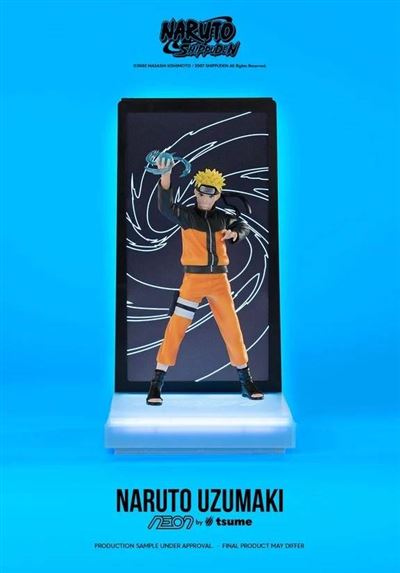 Naruto Uzumaki NEON Naruto Shippuden Figura Tsume