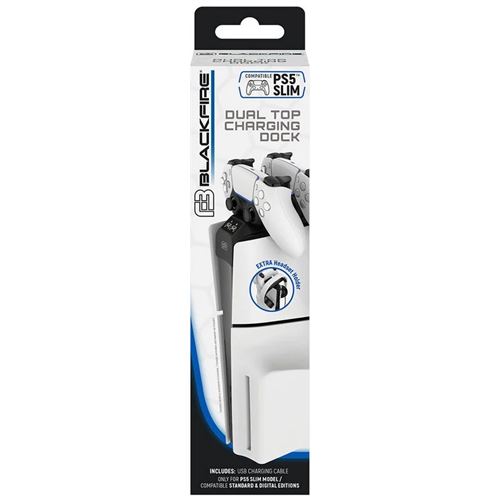 Blackfire Dual Top Charging Dock PS5 Slim - Base de carga doble DualSense