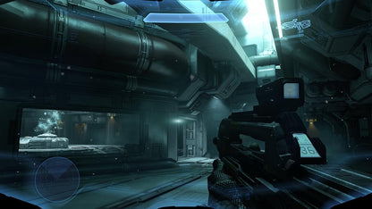 Halo 4 - Gameplay FPS interior nave