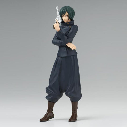 Maki Zenin Banpresto - Figura de coleccion Jujutsu Kaisen con revolver