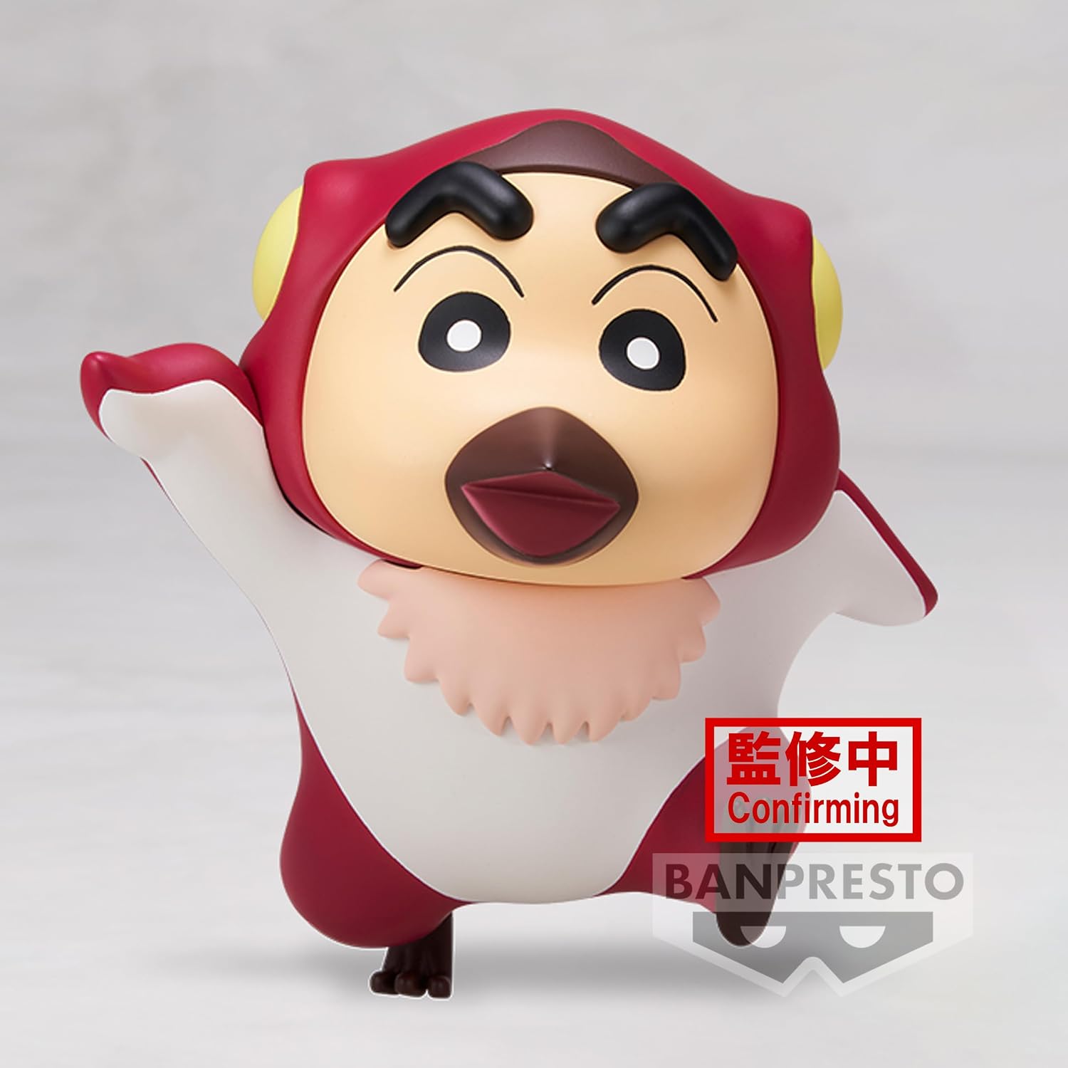 Shin-chan Disfraz Pájaro Rojo Banpresto - Figura de colección Crayon Shin-chan