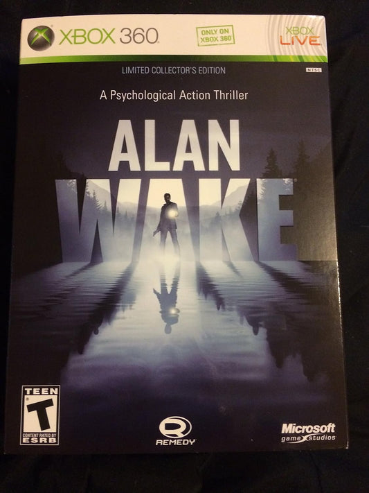 Alan Wake Limited Collector's Edition - Carátula Xbox 360 NTSC