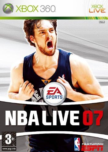 NBA Live 07 Xbox 360 - Carátula con Pau Gasol