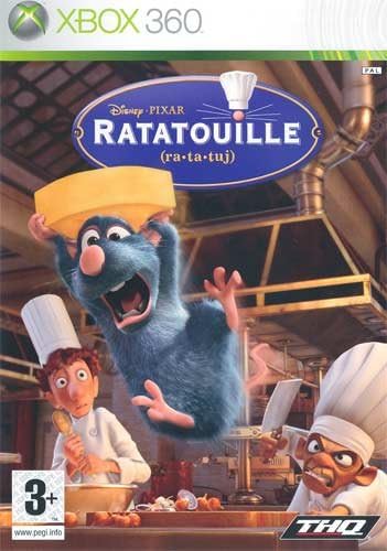 Ratatouille - Carátula Xbox 360 PAL Disney Pixar THQ PEGI 3