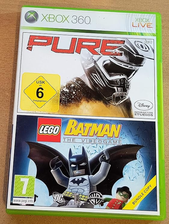 PURE + LEGO Batman: The Videogame - Pack Doble Xbox 360