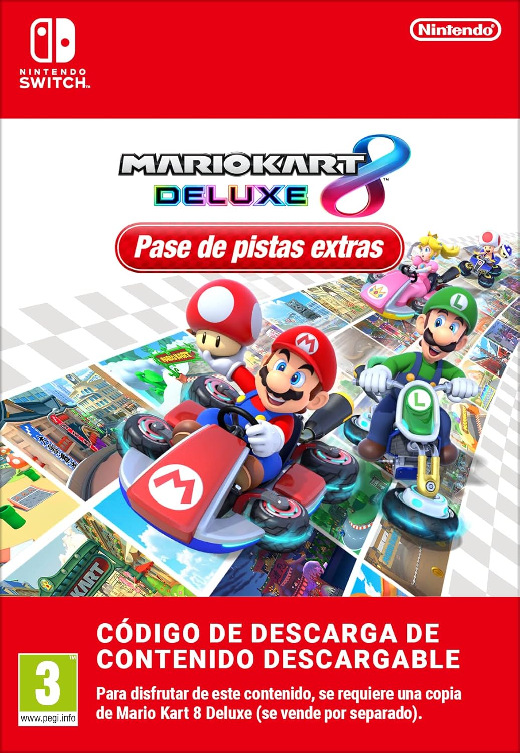 Mario Kart 8 Deluxe - Pase de Pistas Extras
