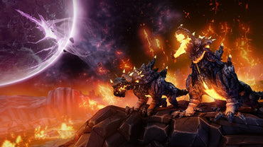 Borderlands: The Pre-Sequel - Criatura de lava en planeta en llamas
