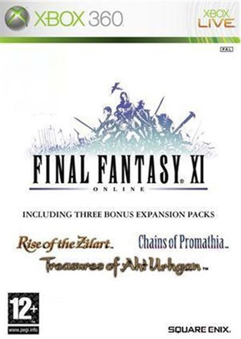 Final Fantasy XI Online - Carátula Xbox 360