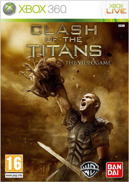 Clash of the Titans Xbox 360 - Carátula