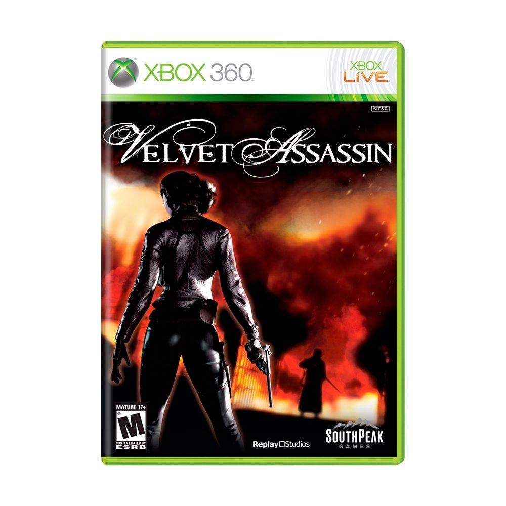 Velvet Assassin - Carátula oficial Xbox 360 NTSC