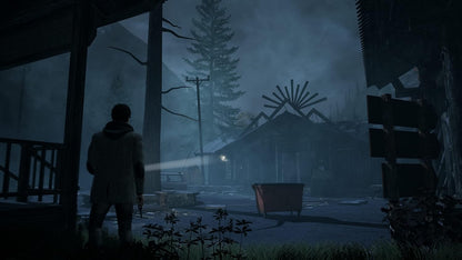 Alan Wake - Gameplay Bright Falls pueblo nocturno