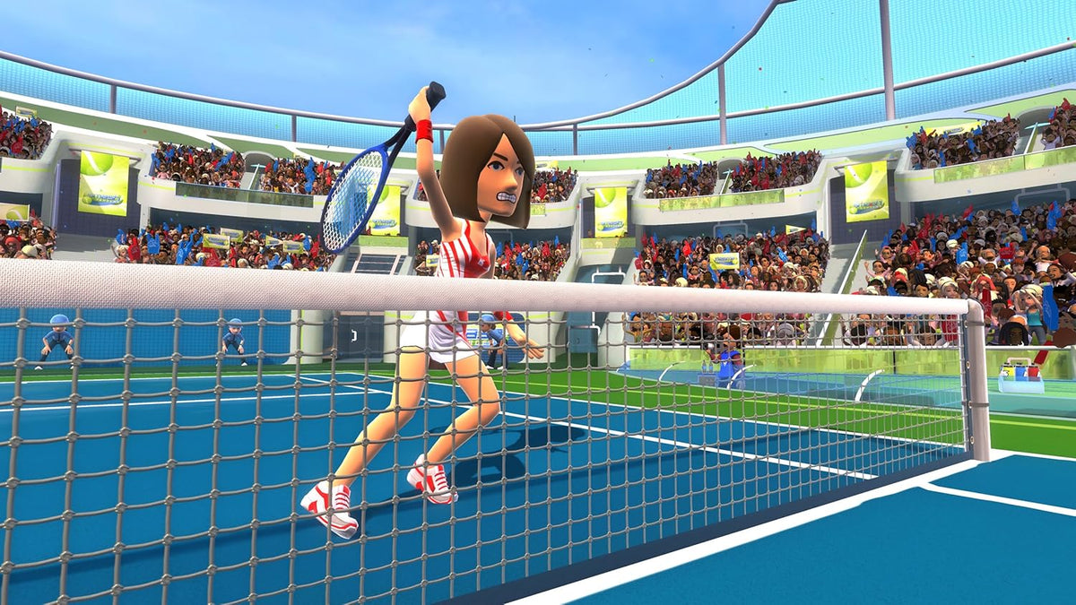Kinect Sports Season Two - Gameplay Tenis smash en la red
