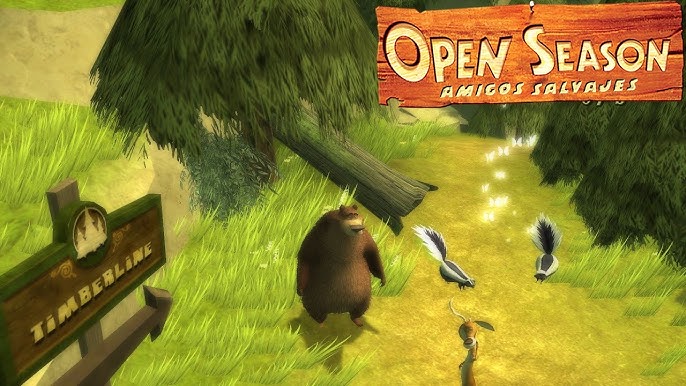 Colegas en el Bosque - Gameplay Boog corriendo por el bosque con mofetas
