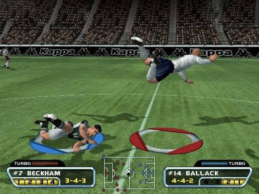 RedCard - Gameplay Beckham vs Ballack