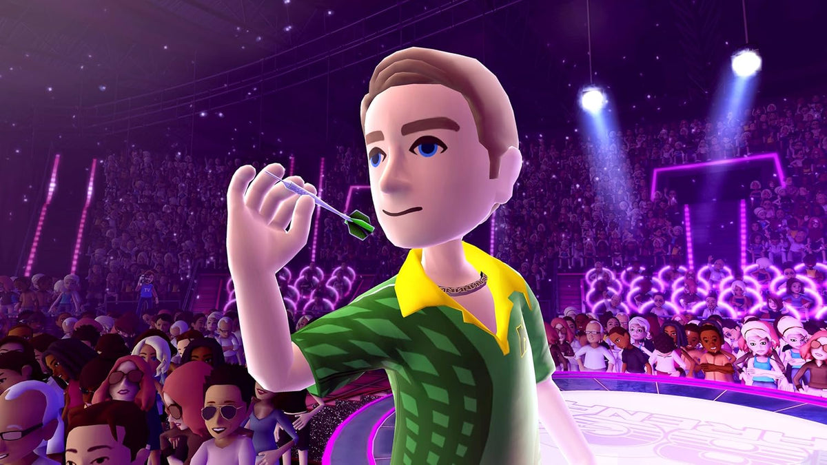 Kinect Sports Season Two - Gameplay Dardos escenario nocturno