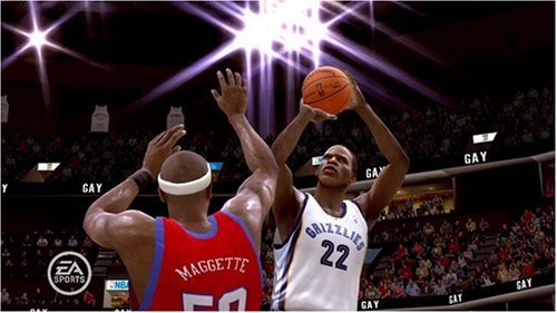 NBA Live 09 - Jugada en el poste