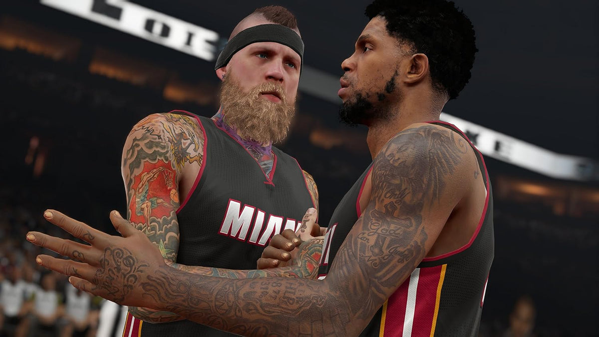 NBA 2K15 - Jugadores Miami Heat fist bump