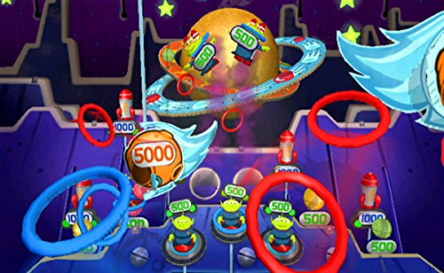 Toy Story Mini Aventuras - Gameplay minijuego espacial con aliens y anillos