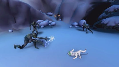 Bolt - Gameplay zona nevada con enemigos congelados