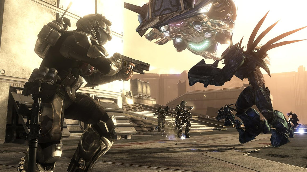 Halo 3: ODST - Combate contra enemigo Covenant
