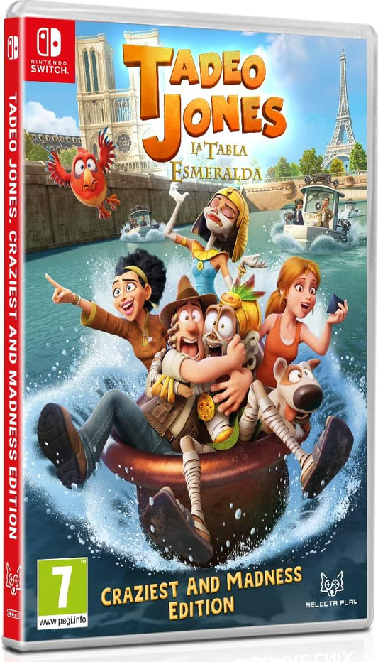 Tadeo Jones: La Tabla Esmeralda - Craziest and Madness Edition - Nintendo Switch