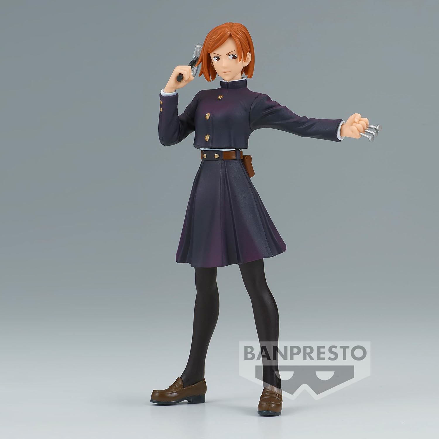 Nobara Kugisaki Banpresto - Figura de coleccion Jujutsu Kaisen con martillo y clavos