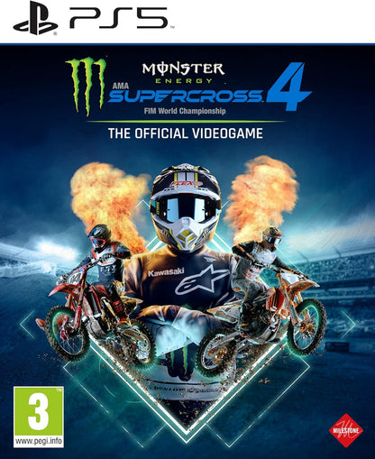 Monster Energy Supercross 4: The Official Videogame - PS5