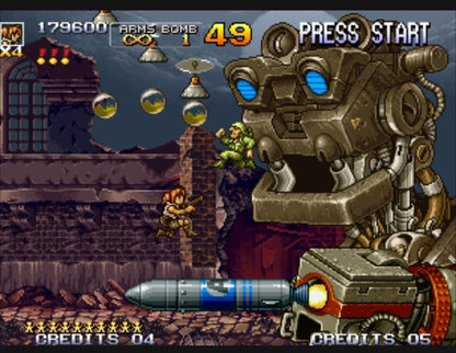Metal Slug 5 gameplay