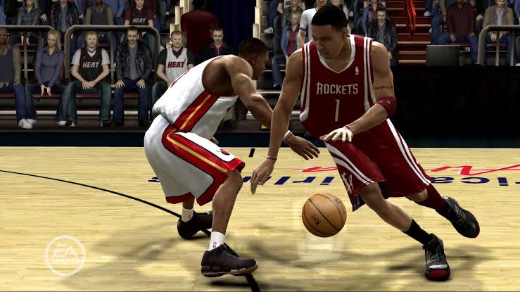 NBA Live 07 - Rockets vs Heat defensa