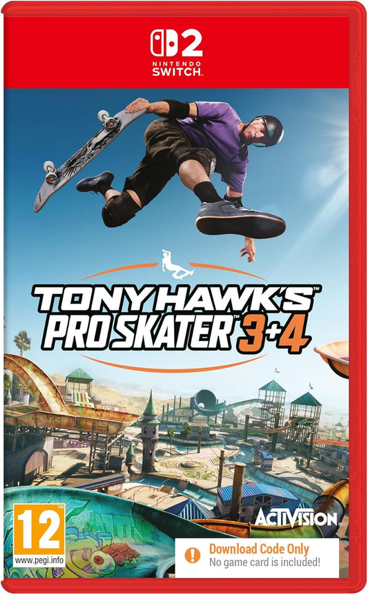 Tony Hawk's Pro Skater 3+4 - Nintendo Switch 2