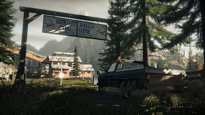 Alan Wake - Gameplay Bright Falls Coal Mine exterior