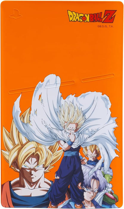 FR-TEC Dragon Ball Z Silicone Cover - Vista lateral PS5 Slim con funda