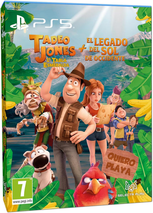 Tadeo Jones: La Tabla Esmeralda + El Legado del Sol de Occidente - PS5