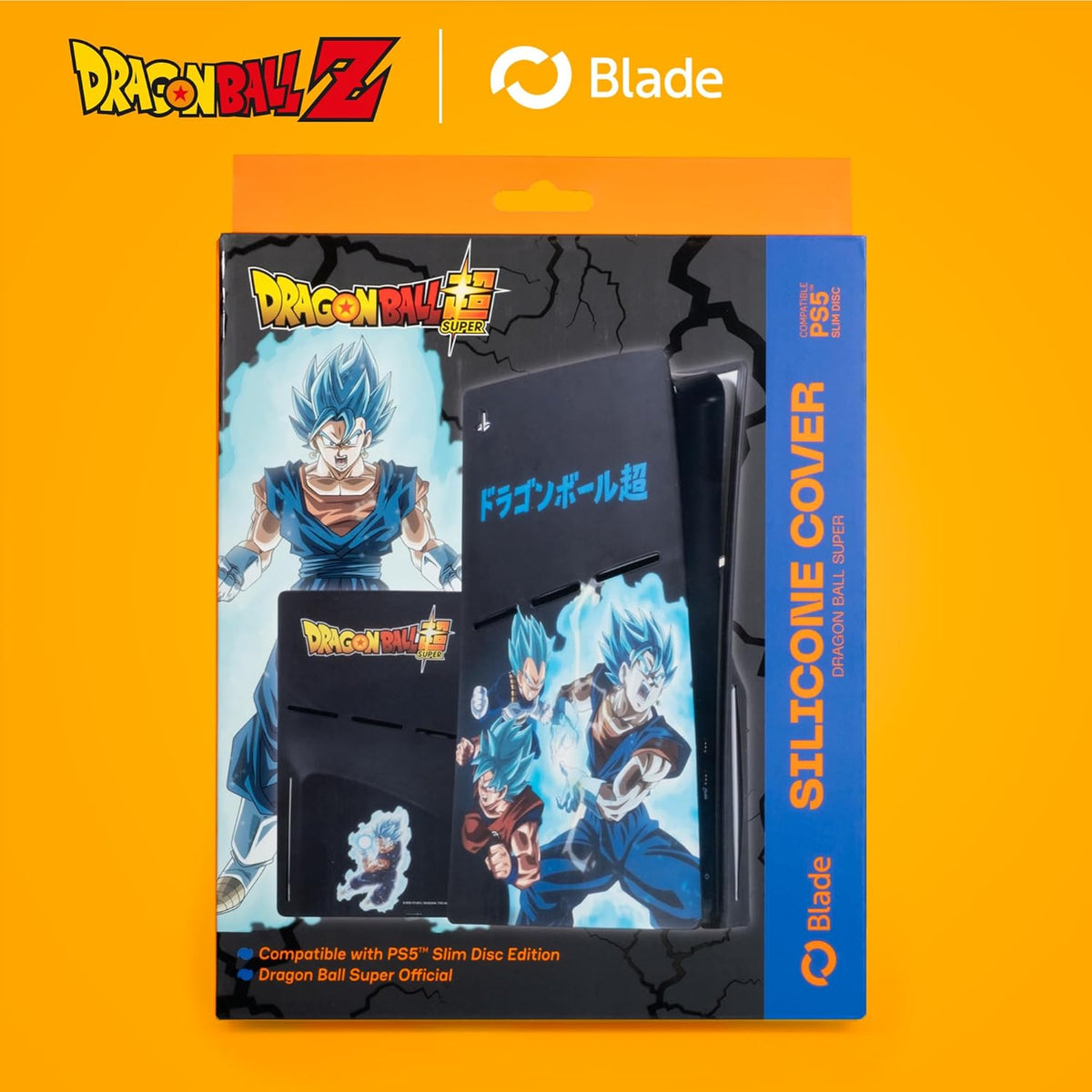 Blade Dragon Ball Super Silicone Cover - Caja oficial PS5 Slim Disc Edition