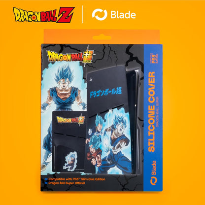 Blade Dragon Ball Super Silicone Cover - Caja oficial PS5 Slim Disc Edition