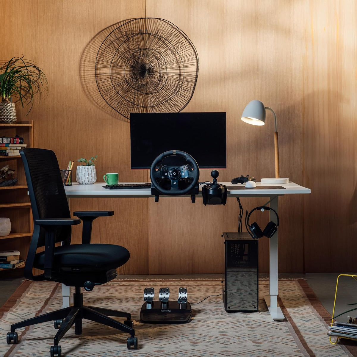 Logitech G Driving Force Shifter - Setup completo con volante G29